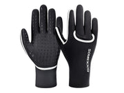 Rockbros full waterproof cycling gloves size: S/M - black