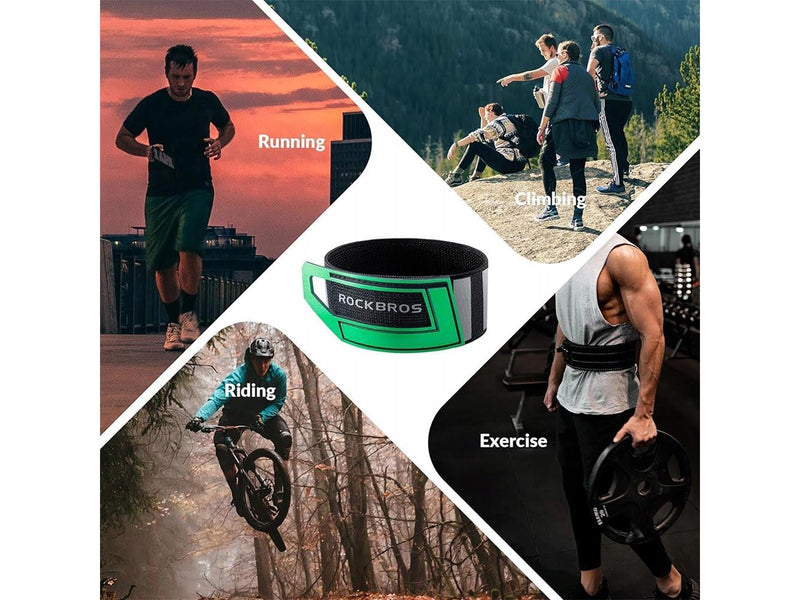 Rockbros reflective tape 49210008001 - green