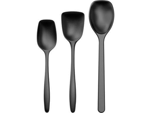 Rosti - Classic kitchen spoons Set of 3 - Black