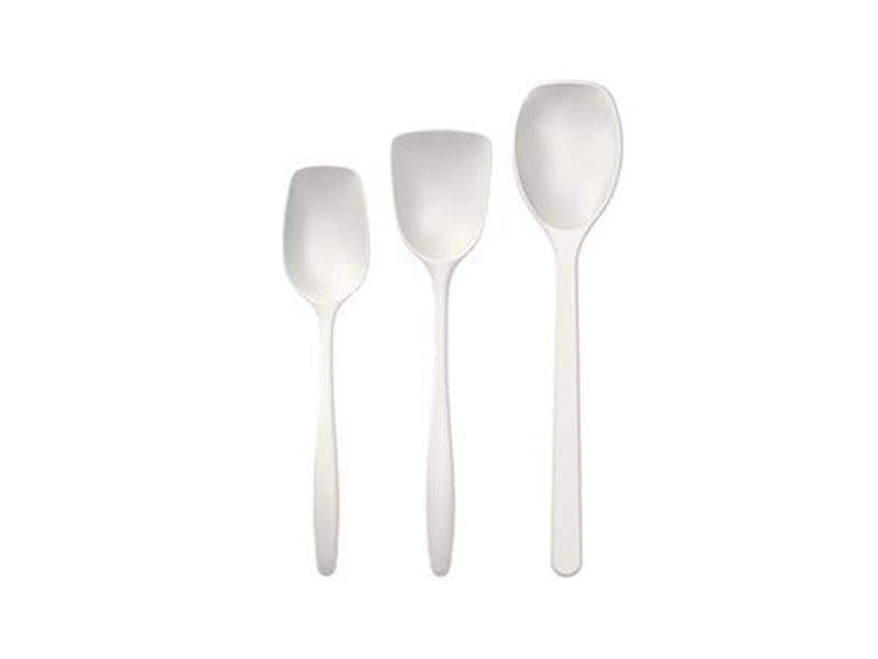 Rosti - Classic kitchen spoons Set of 3 - White