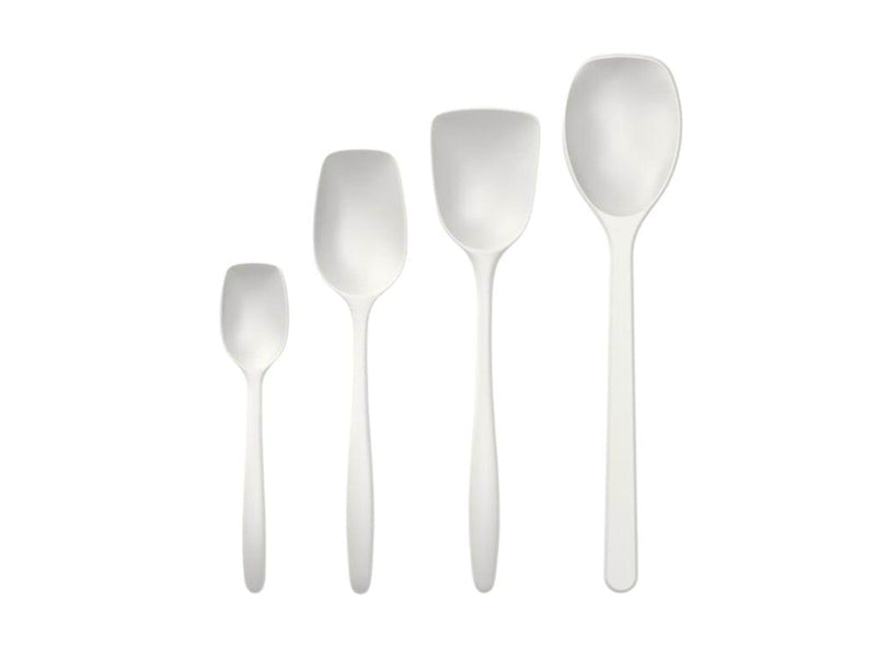 Rosti - Classic kitchen spoons Set of 4 - White