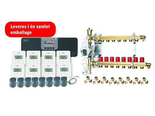 Roth Touchline SL complete wireless heating package, 8 rooms