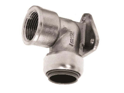 Roth backplate elbow 15 mm x 1/2"