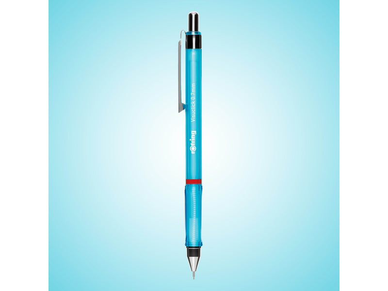 Rotring Visuclick Mechanical Pencil Set with 0.7mm 2B Leads (x24) | Assorted Barrel Colours