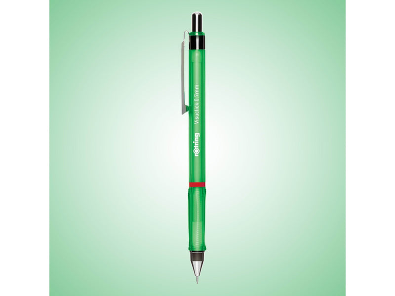 Rotring Visuclick Mechanical Pencil Set with 0.7mm 2B Leads (x24) | Assorted Barrel Colours