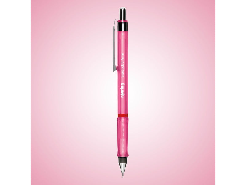 Rotring Visuclick Mechanical Pencil Set with 0.7mm 2B Leads (x24) | Assorted Barrel Colours