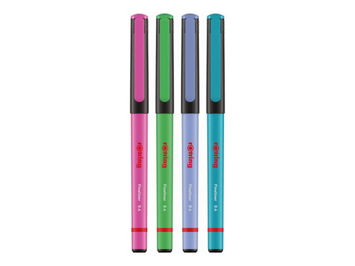 Rotring - fineliner - assorted colours (pack of 4)