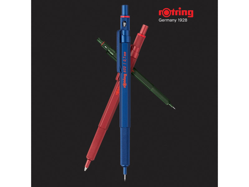 Rotring rOtring 6 Kugelschreiber | mittlere Spitze | Schwarze Tinte | Grüner Schaft | nachfüllbar