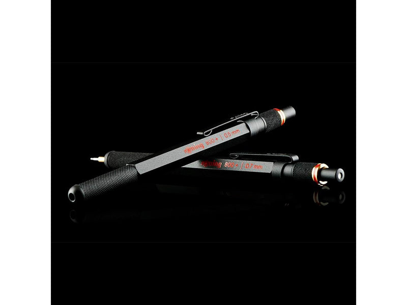 Rotring rOtring 800+ Druckbleistift mit Stylus für Touchscreen | 0,5 mm | schwarzer Schaft