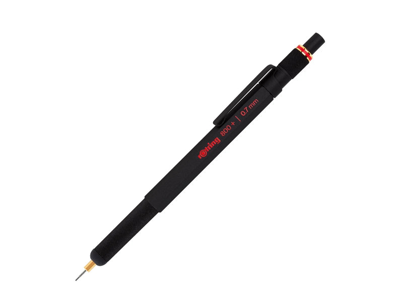 Rotring rOtring 800+ Druckbleistift mit Stylus für Touchscreen | 0,7 mm | schwarzer Schaft