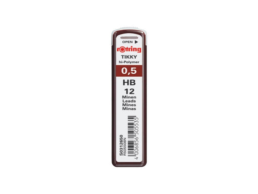 Rotring rOtring Nachfüllminen | 0,5 mm | B | 12 Minen