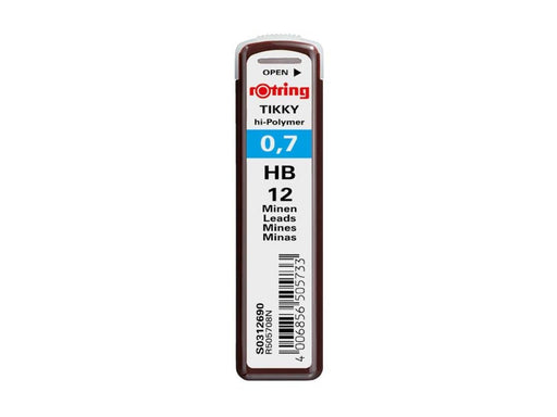 Rotring rOtring Nachfüllminen | 0,7 mm | HB | 12 Minen