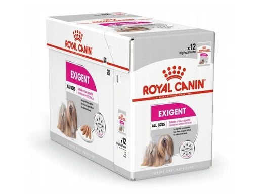 Royal Canin Exigent Wet dog food Pâté 12x85 g