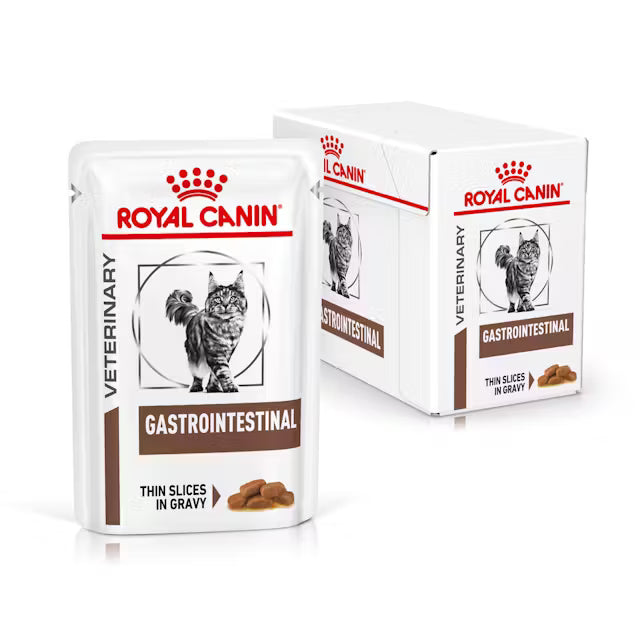 Royal Canin Gastrointestinal Dünne Scheiben in Soße 85 g (12er-Pack)