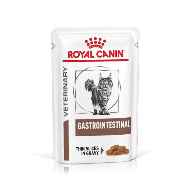 Royal Canin Gastrointestinal Dünne Scheiben in Soße 85 g (12er-Pack)