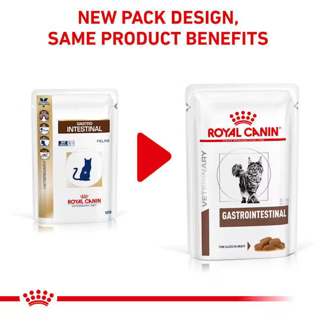 Royal Canin Gastrointestinal Dünne Scheiben in Soße 85 g (12er-Pack)