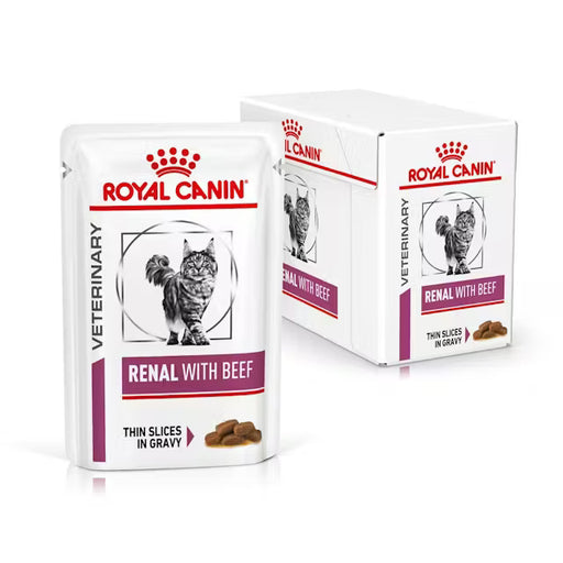Royal Canin Renal with Beef Thin Slices In Gravy 85g (12-Pack)