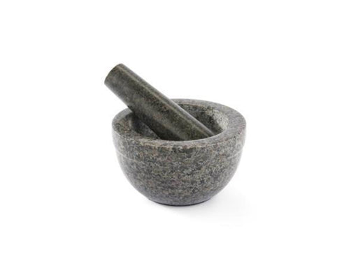 Rösle Mortar 0.35 litres 14 x 8 cm Dark grey granite