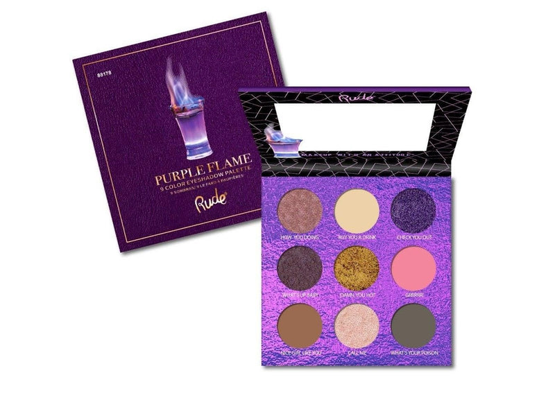 Rude Cosmetics Cocktail Party Palette 10g.- Purple Flame