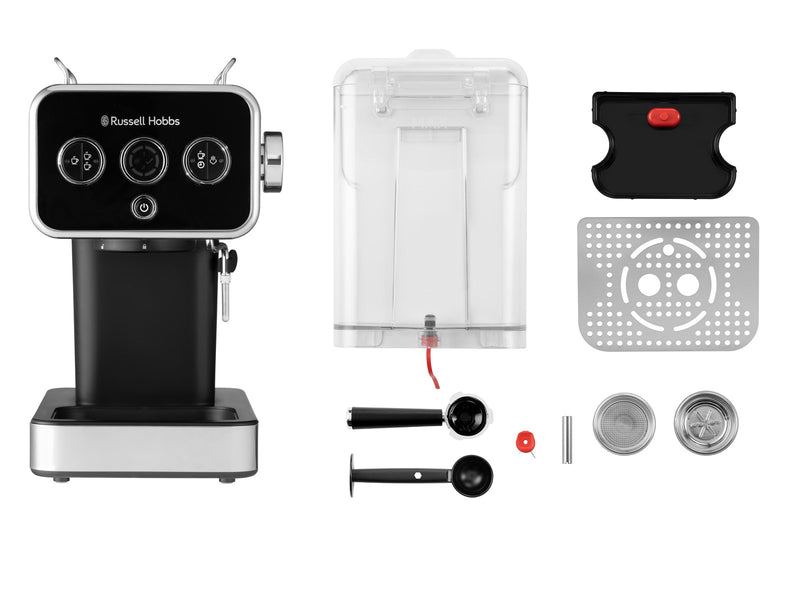 Russell Hobbs Distinctions Espresso Machine - Black