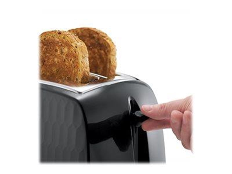 Russell Hobbs Toaster Honeycomb Black 2 Slice