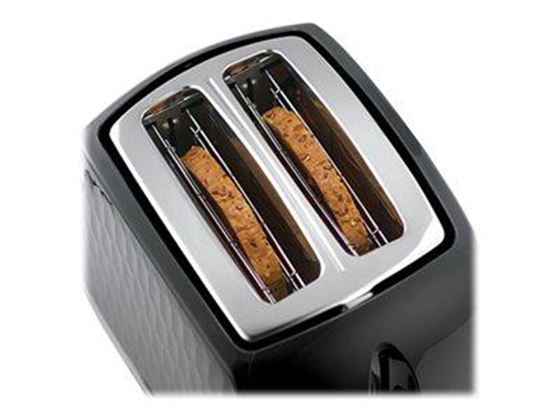 Russell Hobbs Toaster Honeycomb Black 2 Slice