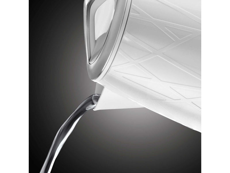 Russell Hobbs Wasserkocher Structure Kettle - White with stainless steel accents - 2400 W
