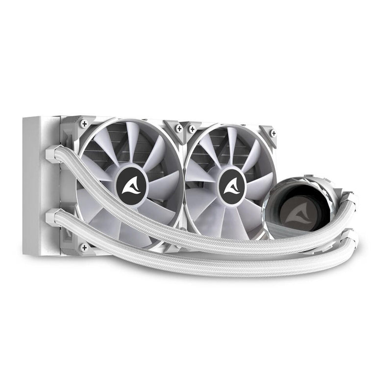 Sharkoon S80 RGB - White kompakte All-in-One-Wasserkühlung
