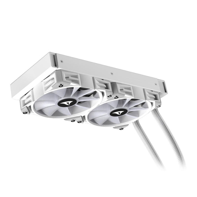Sharkoon S80 RGB - White kompakte All-in-One-Wasserkühlung