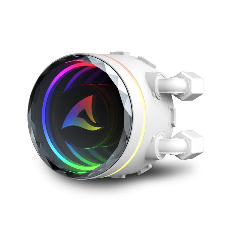 Sharkoon S80 RGB - White kompakte All-in-One-Wasserkühlung