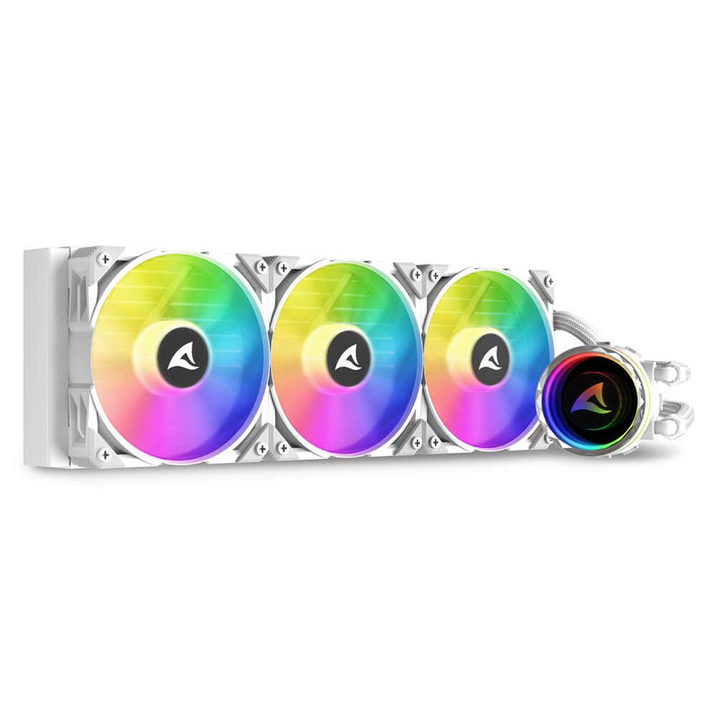 Sharkoon S90 RGB - White kompakte All-in-One-Wasserkühlung