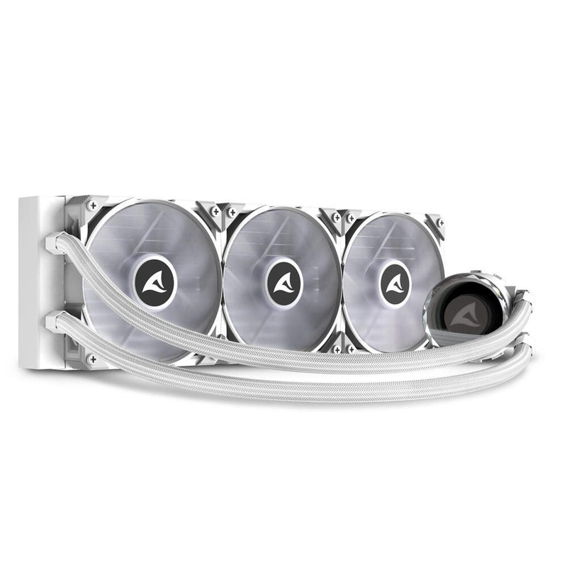 Sharkoon S90 RGB - White kompakte All-in-One-Wasserkühlung