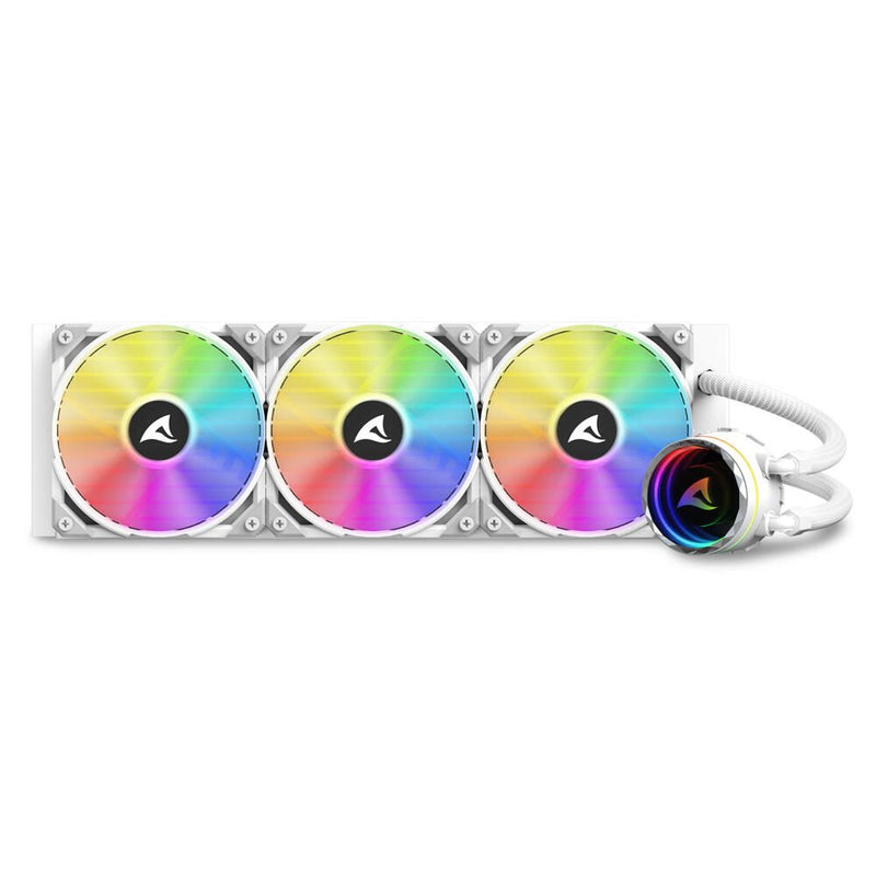 Sharkoon S90 RGB - White kompakte All-in-One-Wasserkühlung