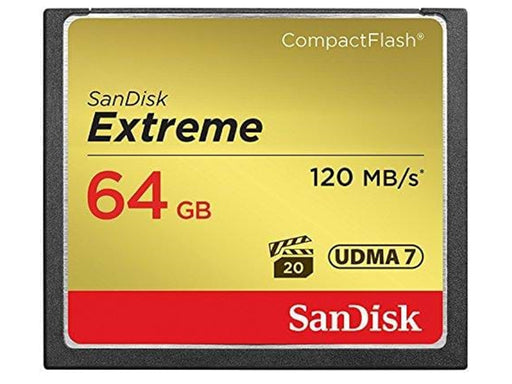 SANDISK Extreme CF- 120MB/s - 64GB