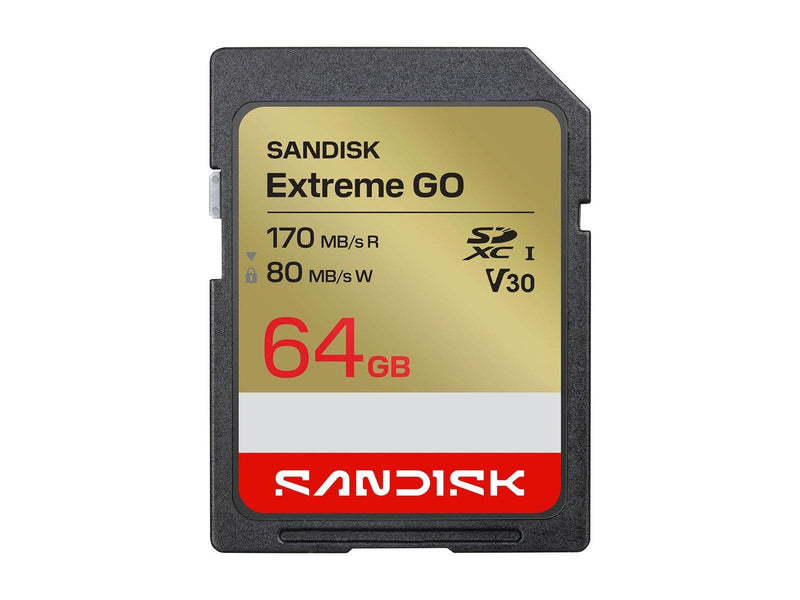 SANDISK Extreme GO SD - 170MB/s - 64GB