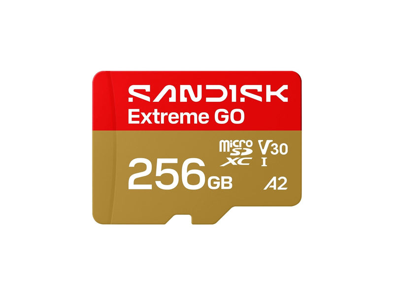 SANDISK Extreme GO microSD - 240MB/s - 256GB