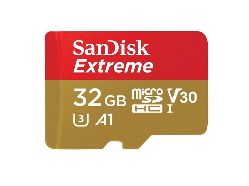 SANDISK Extreme MicroSD/SD - 100MB/s - 32GB