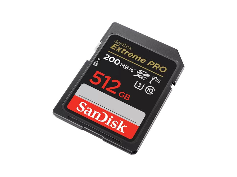 SANDISK Extreme PRO SD - 200MB/s - 512GB