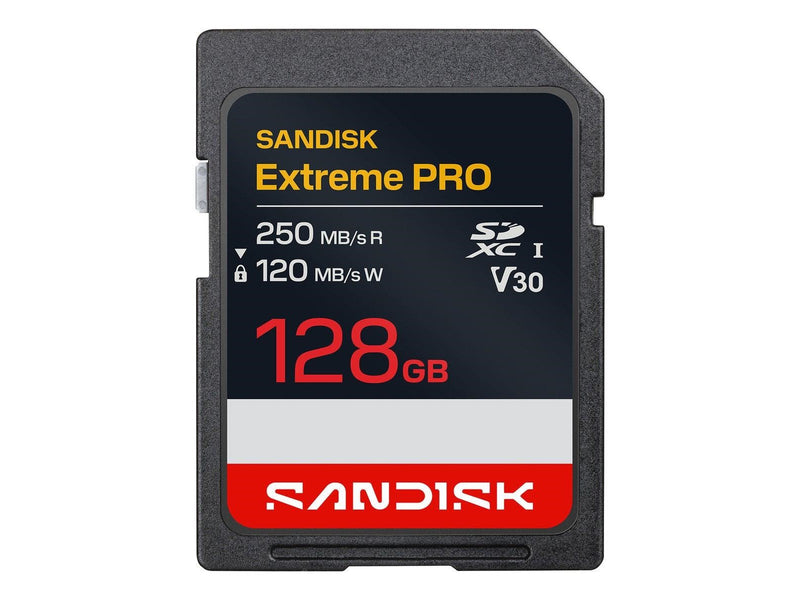 SANDISK Extreme PRO SD - 250MB/s - 128GB