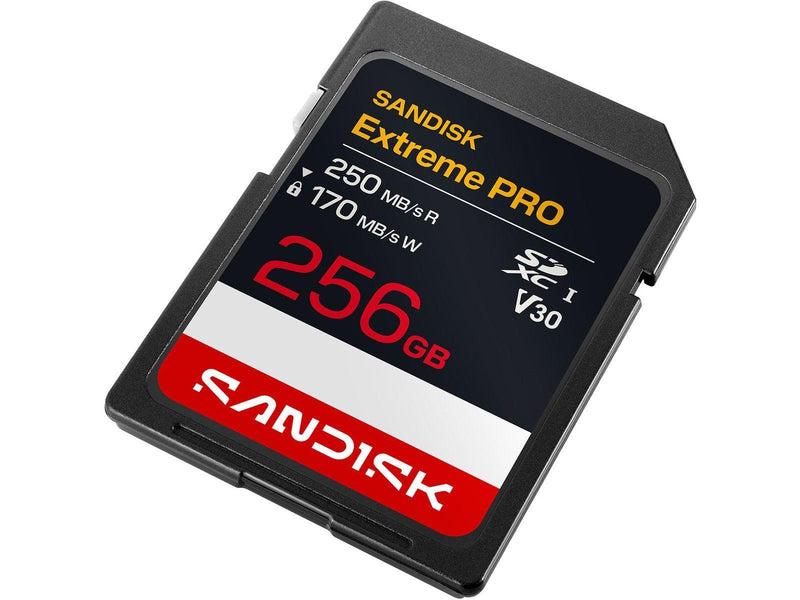 SANDISK Extreme PRO SD - 250MB/s - 256GB