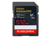 SANDISK Extreme PRO SD - 250MB/s - 512GB