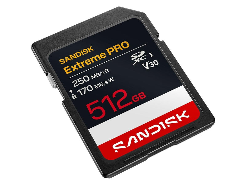 SANDISK Extreme PRO SD - 250MB/s - 512GB