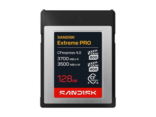 SANDISK Extreme PRO - flash memory card - 128 GB - CFexpress 4.0 Type B