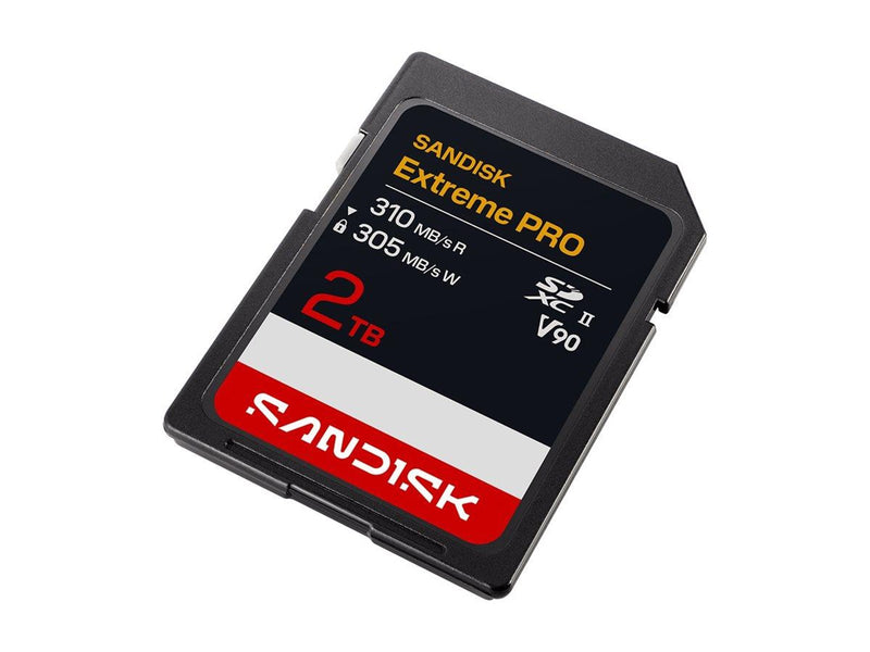 SANDISK Extreme PRO - flash memory card - 2 TB - SDXC UHS-II