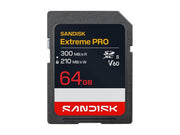 SANDISK Extreme PRO - flash memory card - 64 GB - SDXC UHS-II