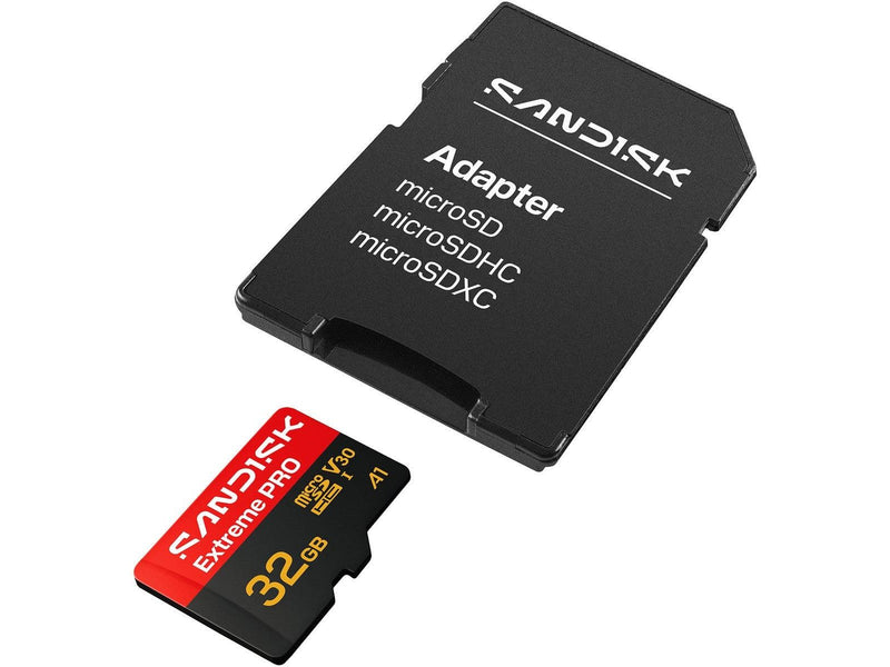SANDISK Extreme PRO microSD/SD - 100MB/s - 32GB