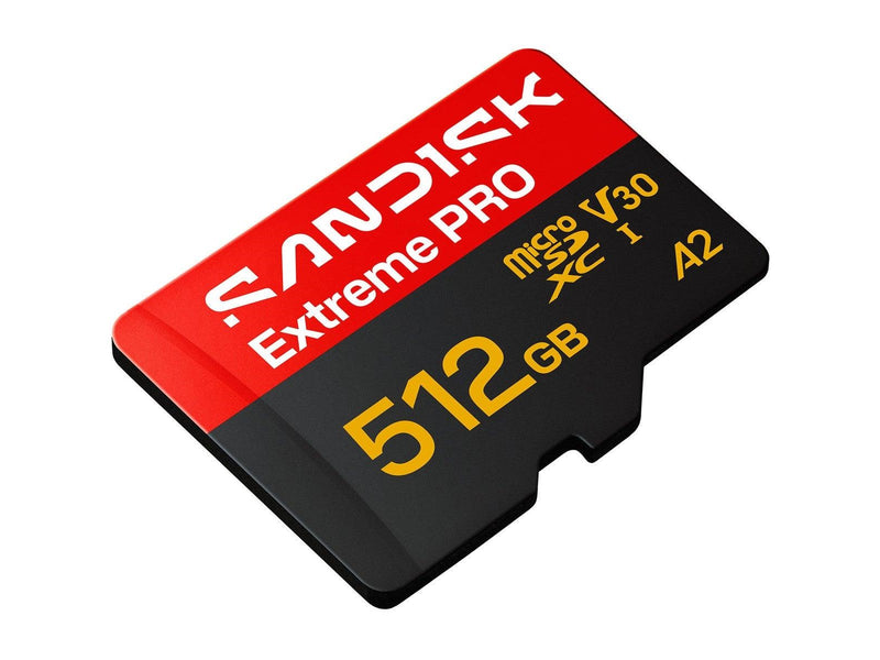 SANDISK Extreme PRO microSD/SD - 250MB/s - 512GB