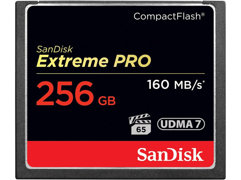 SANDISK Extreme Pro CF - 160MB/s - 256GB