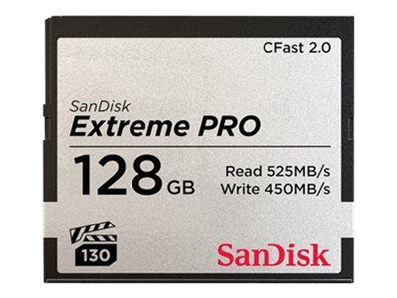 SANDISK Extreme Pro CFast 2.0 - 525MB/s - 128GB