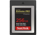 SANDISK Extreme Pro CFexpress - 1700MB/s - 256GB